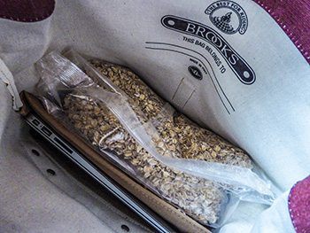 brooks pickwick cotton backpack