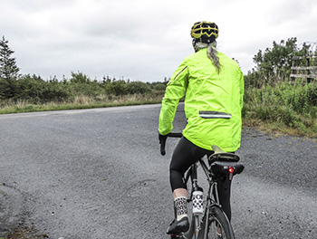 btr hi-viz waterproof jacket