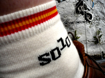 solo luxury merino socks