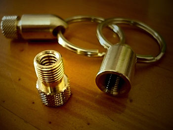 presta adaptor keyring