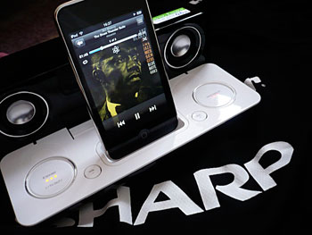 sharp ipod sound dock