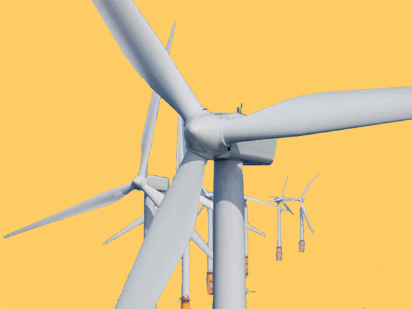 wind turbines